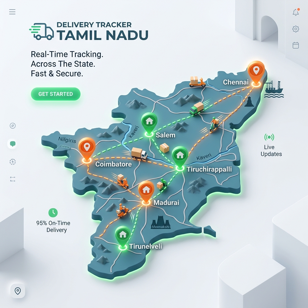 Tamil Nadu Coverage Map